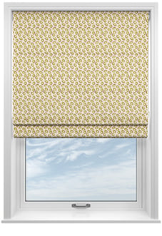 Land & Shore Seedling, Multi - Twist&Fit Roman Blind